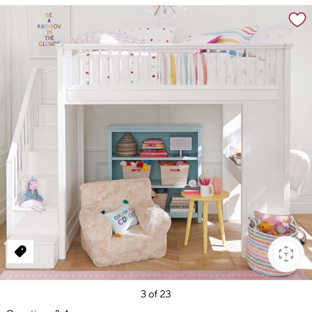 Fillmore Stair Loft (mattress included)